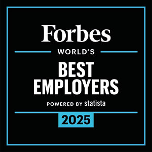 Forbes World's Best Employers Logo