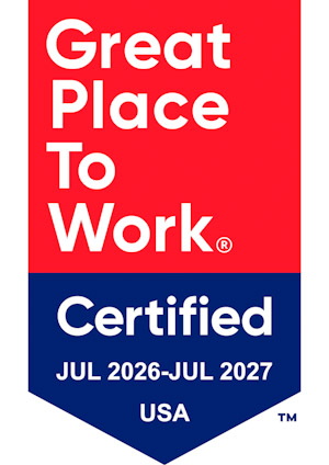 Great Place to Work USA certification badge